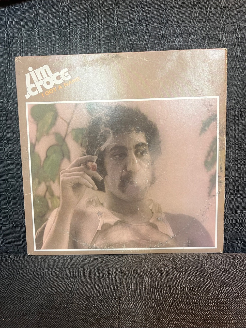 Jim Croce "I Got a Name" Vinyl Album - 1973 - Pink/Tan Cover